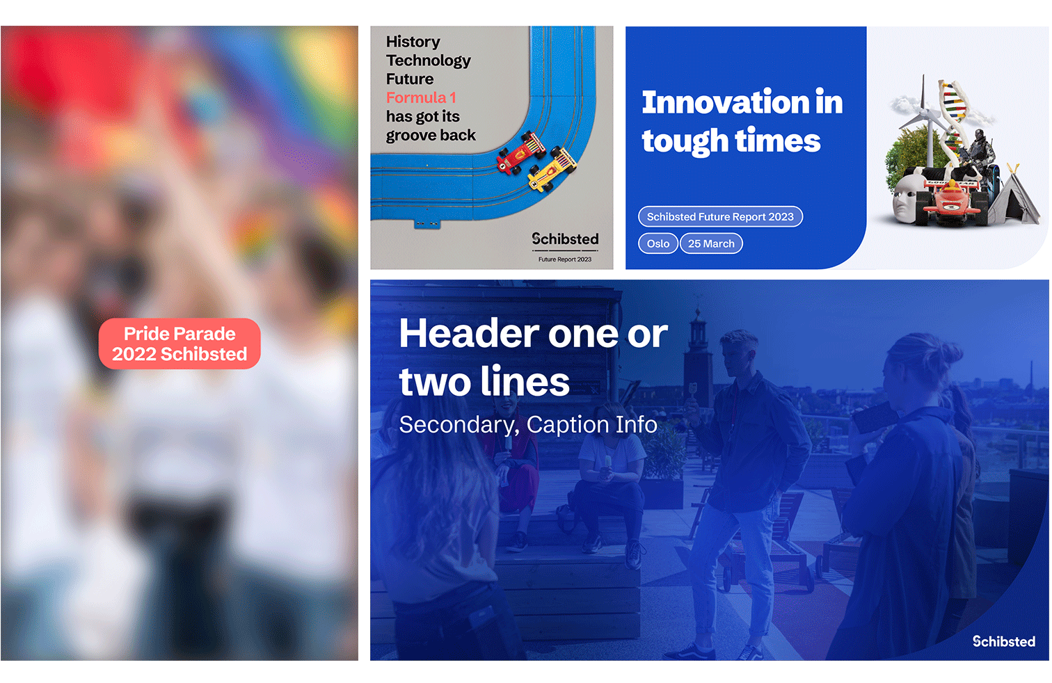 Schibsted's visual design Schibsted Marketplaces